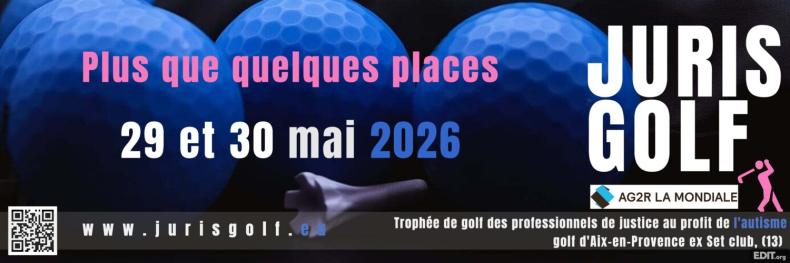 Juris golf : Plus que quelques places 