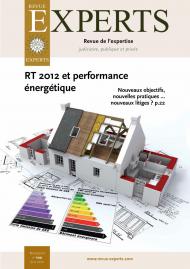 RT 2012 et performance énergétique RT 2012 et performance énergétique