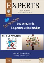 Les acteurs de l'expertise et les Médias Les acteurs de l'expertise et les Médias